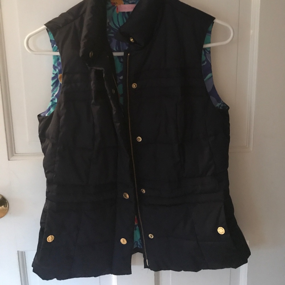 Lilly Pulitzer down vest